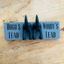 Load image into Gallery viewer, Personalised Double Dog Lead Hook