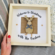 Load image into Gallery viewer, Reindeer Welcome Frame
