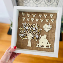 Load image into Gallery viewer, Golden Wedding Anniversary Frame