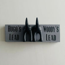 Load image into Gallery viewer, Personalised Double Dog Lead Hook