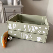 Load image into Gallery viewer, Personalised Cat Toy Box