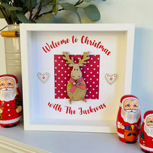 Load image into Gallery viewer, Reindeer Welcome Frame