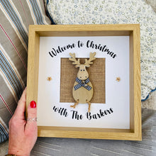 Load image into Gallery viewer, Reindeer Welcome Frame