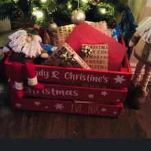 Load image into Gallery viewer, Large Personalised Christmas Eve Crate