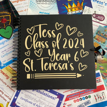 Load image into Gallery viewer, Year 6 School Leavers Personalised Scrapbook