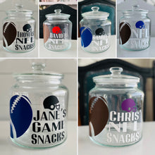 Load image into Gallery viewer, NFL Football Snack Jar