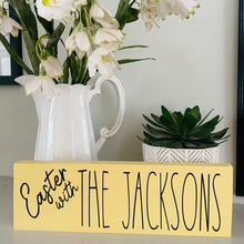 Load image into Gallery viewer, Personalised Easter Sign