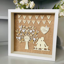 Load image into Gallery viewer, Golden Wedding Anniversary Frame