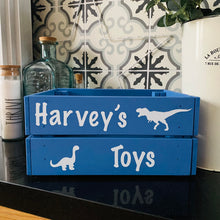 Load image into Gallery viewer, Personalised Dinosaur Crate