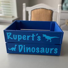 Load image into Gallery viewer, Personalised Dinosaur Crate