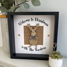 Load image into Gallery viewer, Reindeer Welcome Frame