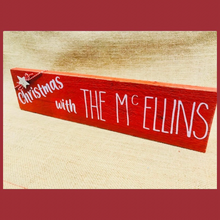 Load image into Gallery viewer, Personalised Christmas Sign