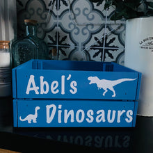 Load image into Gallery viewer, Personalised Dinosaur Crate