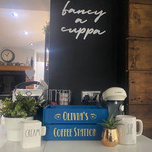 Load image into Gallery viewer, Personalised Coffee Station Box
