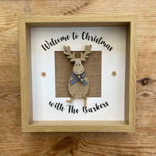 Load image into Gallery viewer, Reindeer Welcome Frame