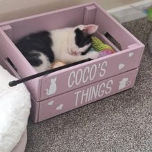 Load image into Gallery viewer, Personalised Cat Toy Box