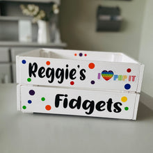 Load image into Gallery viewer, Personalised Fidget Toy Crate