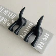 Load image into Gallery viewer, You’ll Never Walk Alone Dog Lead Hook With Name