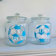 Load image into Gallery viewer, Football Snack Jar