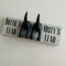 Load image into Gallery viewer, Personalised Double Dog Lead Hook