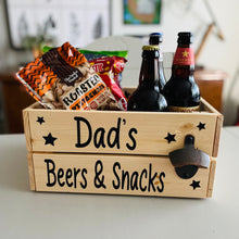 Load image into Gallery viewer, Dad’s Beer & Snack Crate