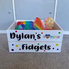 Load image into Gallery viewer, Personalised Fidget Toy Crate