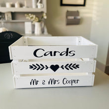 Load image into Gallery viewer, Wedding Card Crate