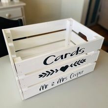 Load image into Gallery viewer, Wedding Card Crate