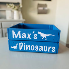 Load image into Gallery viewer, Personalised Dinosaur Crate
