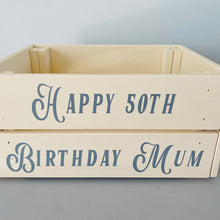 Load image into Gallery viewer, Personalised Happy Birthday Gift Crate