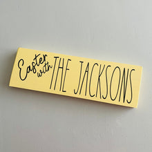 Load image into Gallery viewer, Personalised Easter Sign