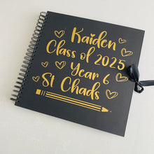 Load image into Gallery viewer, Year 6 School Leavers Personalised Scrapbook