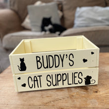 Load image into Gallery viewer, Personalised Cat Toy Box