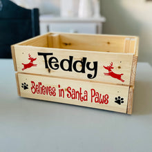 Load image into Gallery viewer, Personalised Pet Christmas Eve Crate