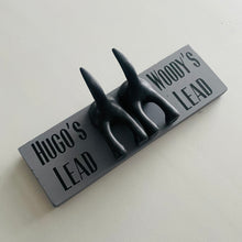 Load image into Gallery viewer, Personalised Double Dog Lead Hook