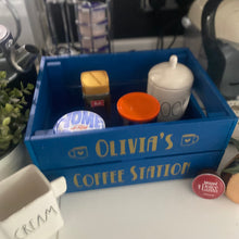 Load image into Gallery viewer, Personalised Coffee Station Crate