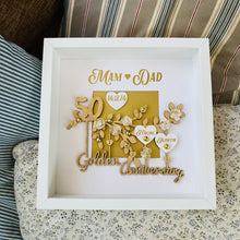 Load image into Gallery viewer, Personalised Golden Wedding Anniversary Gift