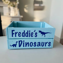 Load image into Gallery viewer, Personalised Dinosaur Crate