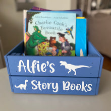Load image into Gallery viewer, Personalised Children’s Book Crate