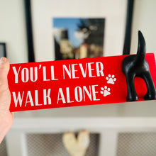 Load image into Gallery viewer, You'll Never Walk Alone Dog Lead Hook