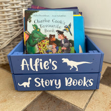 Load image into Gallery viewer, Personalised Children’s Book Crate