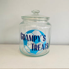 Load image into Gallery viewer, Football Snack Jar