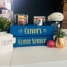 Load image into Gallery viewer, Personalised Coffee Station Box