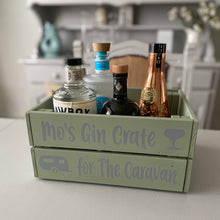 Load image into Gallery viewer, Personalised Caravan Drinks Crate