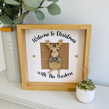 Load image into Gallery viewer, Reindeer Welcome Frame