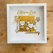 Load image into Gallery viewer, Personalised Golden Wedding Anniversary Gift
