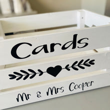 Load image into Gallery viewer, Wedding Card Crate