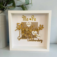 Load image into Gallery viewer, Personalised Golden Wedding Anniversary Gift
