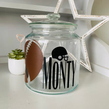 Load image into Gallery viewer, NFL Football Snack Jar