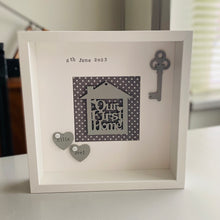 Load image into Gallery viewer, Our First Home Framed Gift